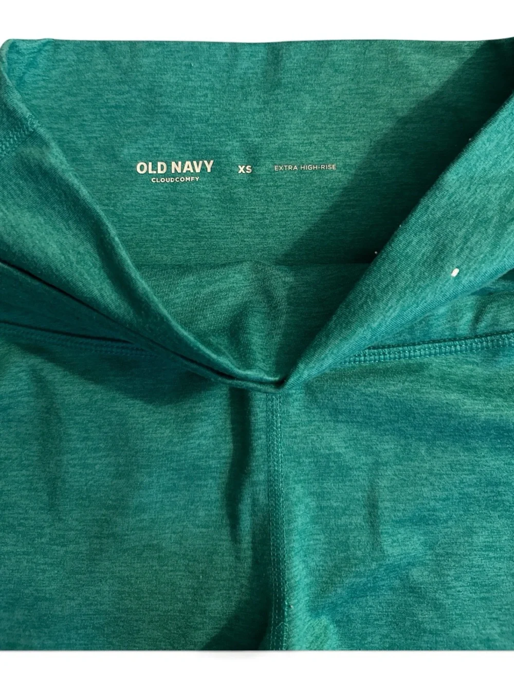 Old Navy Teal High-Rise Bike Shorts